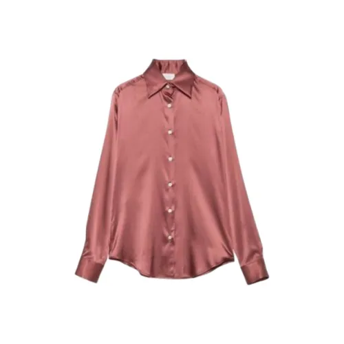 Mazzarelli Red Women's Shirts Mazzarelli Красные Женские Рубашки