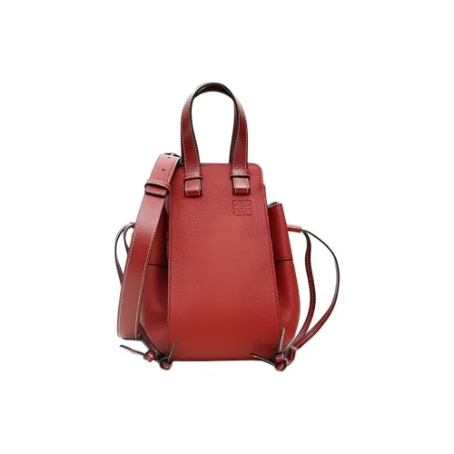 LOEWE Hammock Коровья кожа Hammock Сумка Сумка через плечо Сумка Женская Красная