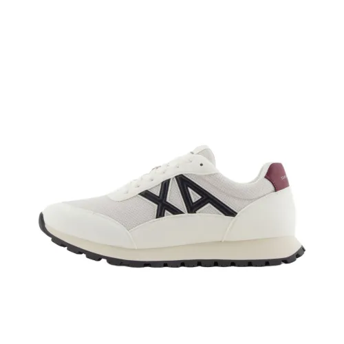 ARMANI EXCHANGEAE Низкий топ Повседневная обувь Мужская Белый