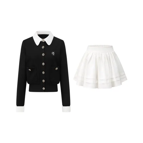 PAZZO Черный Женские Комплекты с Юбкой