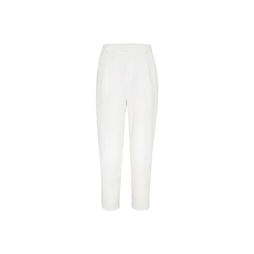 BRUNELLO CUCINELLI SS25 Повседневные брюки Мужские Белые