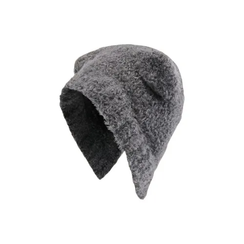 EEEENO Перо Пряжа Шапки-ушанки Женские