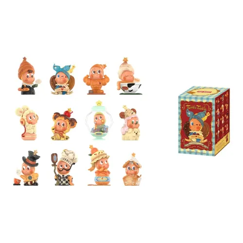 POP MART Stars Delicious Moments Collection Lazy MOMENTS Слепые коробки Один Mystery Коробка Целая коробка 12 шт