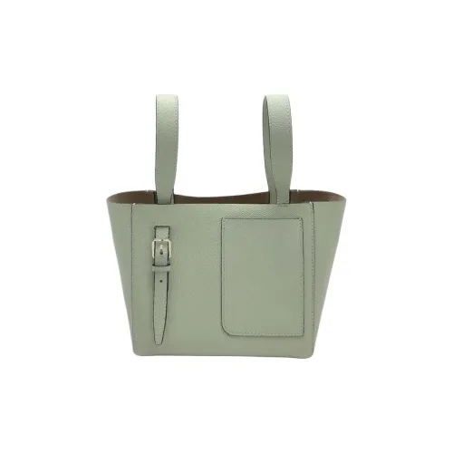 Valextra Коровья кожа Сумка Женская Зеленая