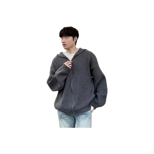 BEAR UNION Темно-серый Унисекс Трикотаж