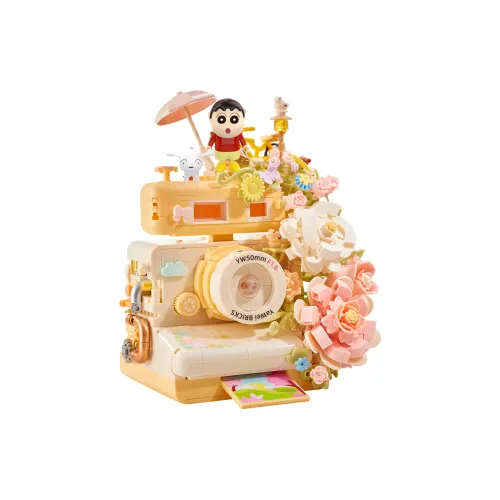 SHANGJI Карандаш SHIN Chan Фантазийный Канцелярия Мгновенная печать Камера Пластиковый конструктор 801 шт. SJ16960