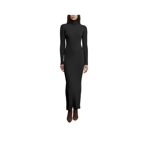 ENZA COSTA Длинное платье с длинными рукавами женское
