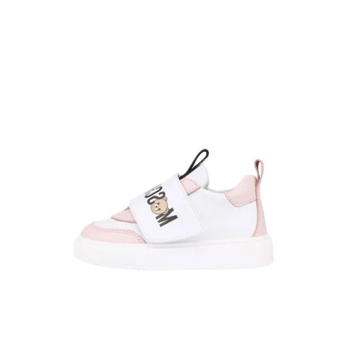MOSCHINO Низкий топ Обувь для малышей Белый Infant и Toddler