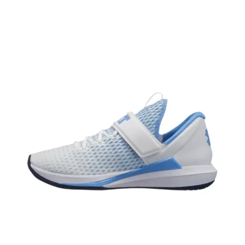 Джордан Trainer 3 Беговые кроссовки Мужские Белый Синий