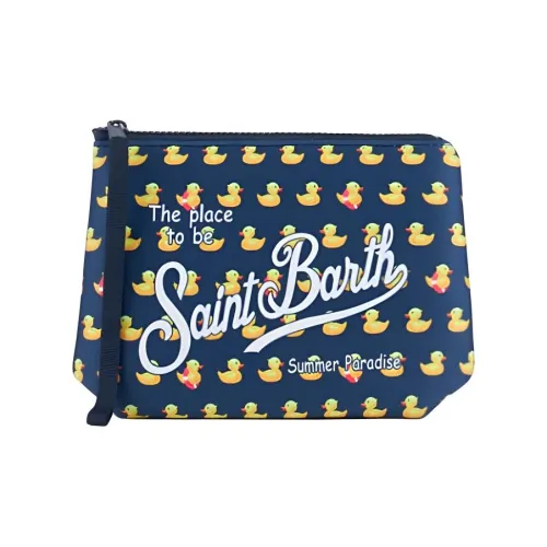 MC2 SAINT BARTHELEMY Neoprene Clutch Женские Темно-синий