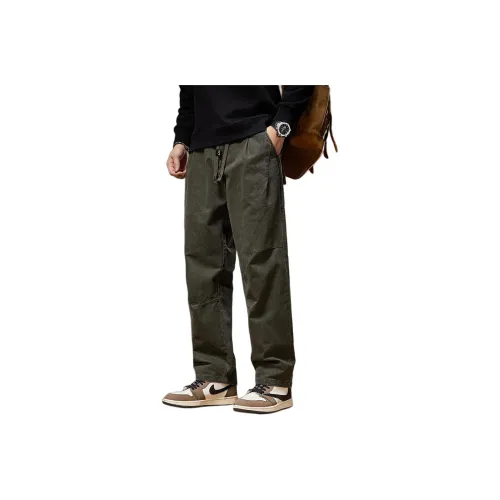 ZENGZHI Карго Брюки Свободный крой Прямой крой Унисекс