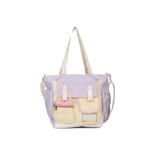 KOUDIXIONG Саржа Сумка через плечо Стандартная Фиолетовая Зеленая Синяя Розовая