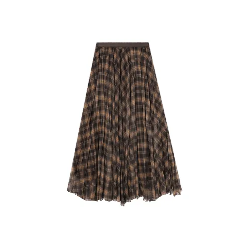 LOUISY AO Повседневный Длинный Юбка Женские