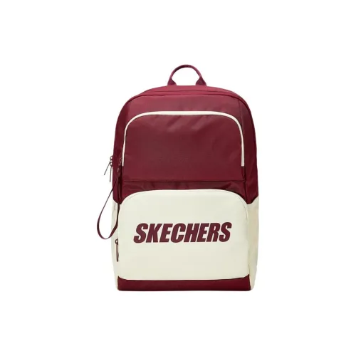 Skechers Ткань Рюкзак Обычный Унисекс Седло Красный