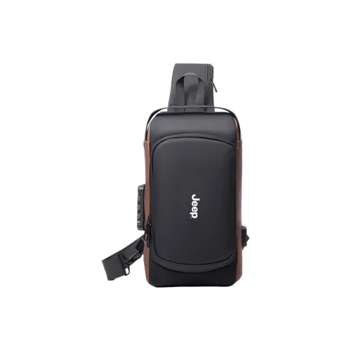 JEEP Oxford Сумка Стандартная Мужская Черная