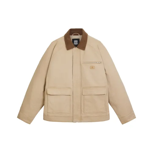 66ROUTE 66 Хлопковый пуховик унисекс