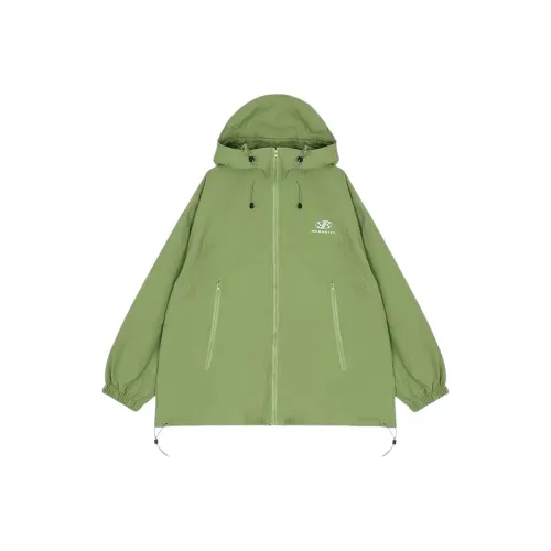 QYPRF Зеленый Женский Куртки