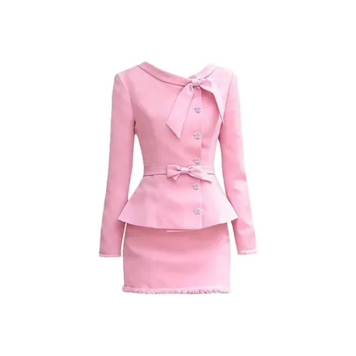 HUINIAN Топ+Юбка Женские Комплекты с Юбкой