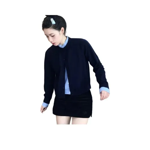 Dippanis Темно-синий Синий Женский Трикотаж