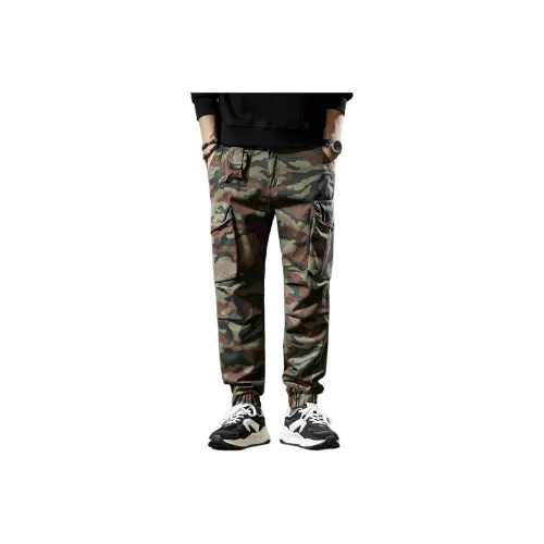 ZENGZHI Карго-брюки Loose Girdles Унисекс