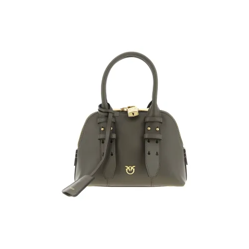 PINKO Козья кожа Сумка Мини Женская Серого цвета