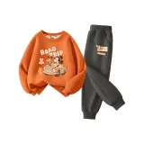 [Thickened и с флисовой подкладкой] Di Счастливый Оранжевый + Di Счастливый Стандартный размер K Графитовый Серый