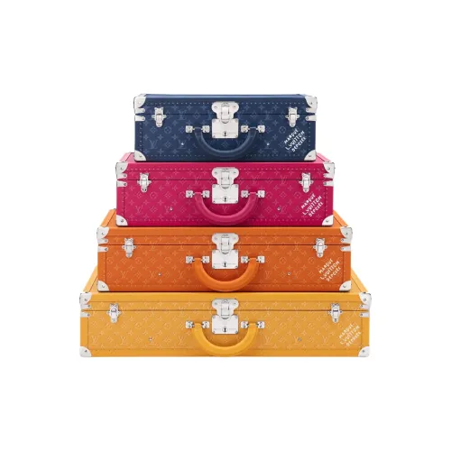 LOUIS VUITTON Монограмма Heritage Покрытый холст Combo Set Унисекс Многоцветный