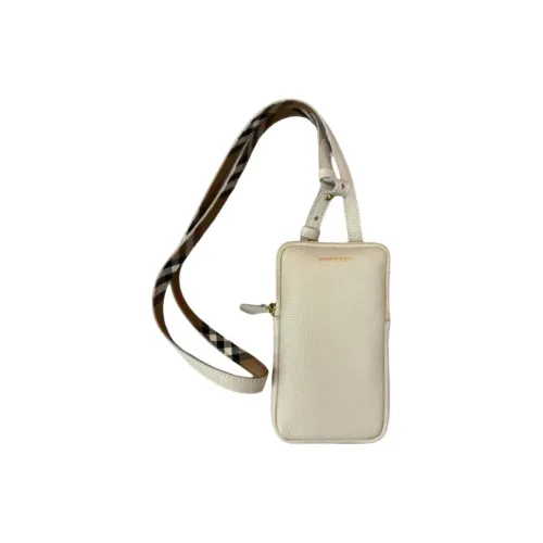 Burberry Чехол для телефона из телячьей кожи стандартный унисекс серый