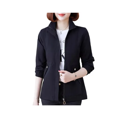 The Temptation Of The Muse Воротник-стойка Куртка Женская