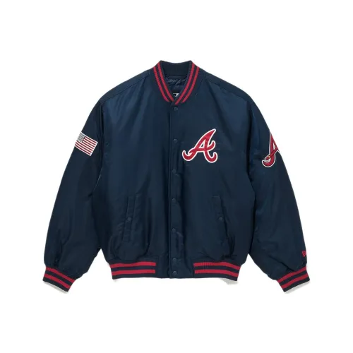 New Era Collaboration FW25 Куртка Корейский стиль Унисекс