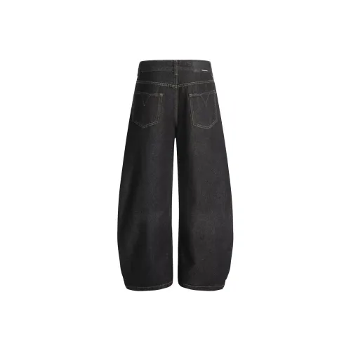 THE AIER Черные Унисекс Джинсы