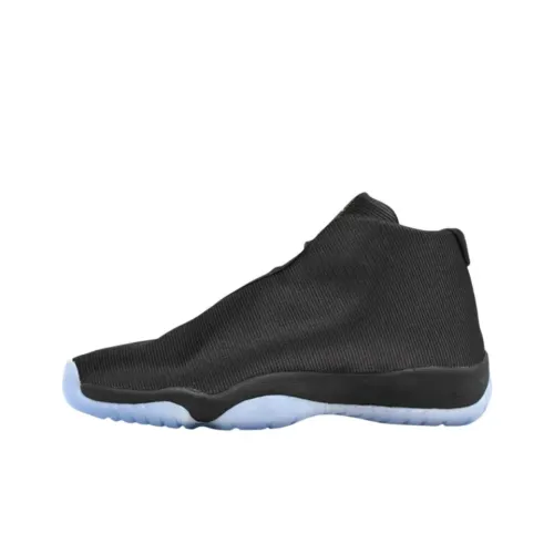 Джордан Future High Top Детские Баскетбольные Кроссовки Черные Подростки