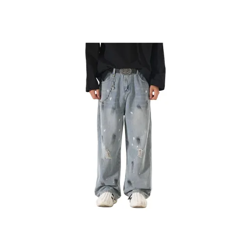 FIVE CM Blue Unisex Jeans FIVE CM Синий Унисекс Джинсы