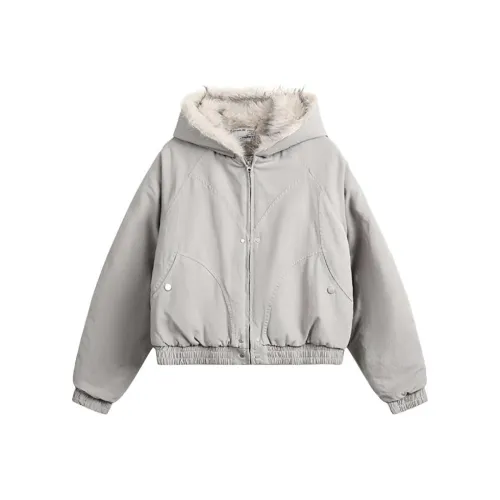 AFGGD Серый Женский пуховик