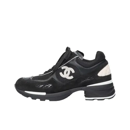 Chanel 25K Low Топ Повседневная обувь Женская Черная