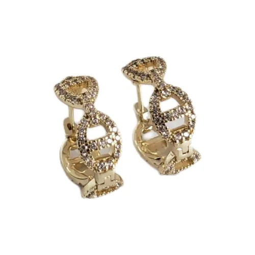 Серьги Apm Monaco с покрытием из 18-каратного золота женские золотые