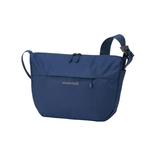 MONTBELL 420 Dan Ballistic® Нейлон Прочная Ткань для Сумок через Плечо Сумка на Плечо Маленькая Унисекс Морской Синий