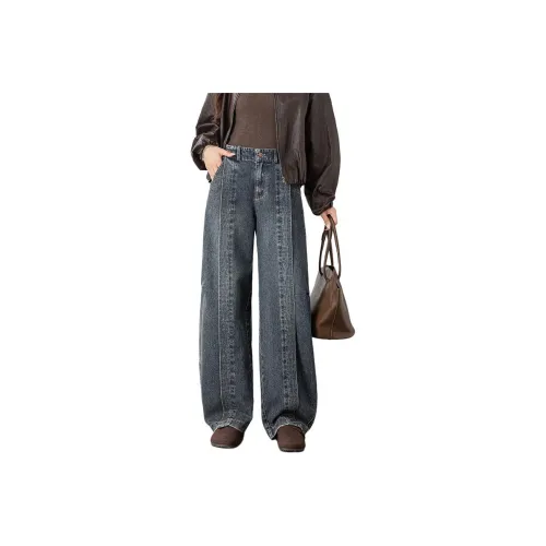 DKRVT Винтажный синий [Упаковка] Женские джинсы