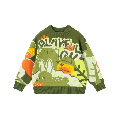 B.Duck Лесной зеленый Kids Свитера