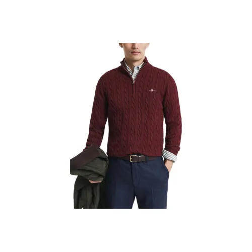 GANT Red Men's Sweaters GANT Красный Мужские Свитера