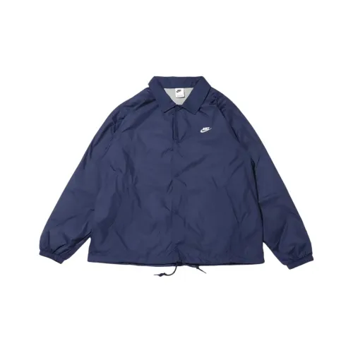 Nike Clothing Темно-синий Синий Мужской Куртки