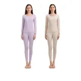 Женские 2 комплекта одежды (фиолетовый + кожа)