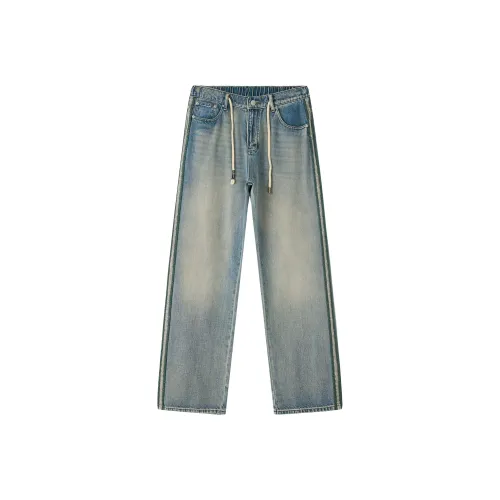 Lee Cooper Осенние и Зимние Джинсы Унисекс