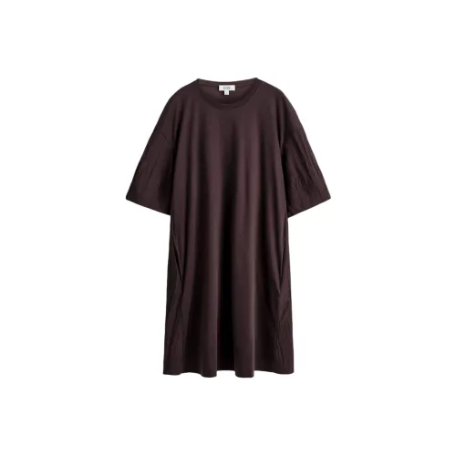 COS Короткий рукав платье женское