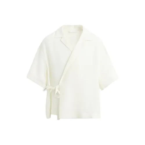 ZARA Men's White Oyster Shirt ZARA Мужская Белая Рубашка Oyster