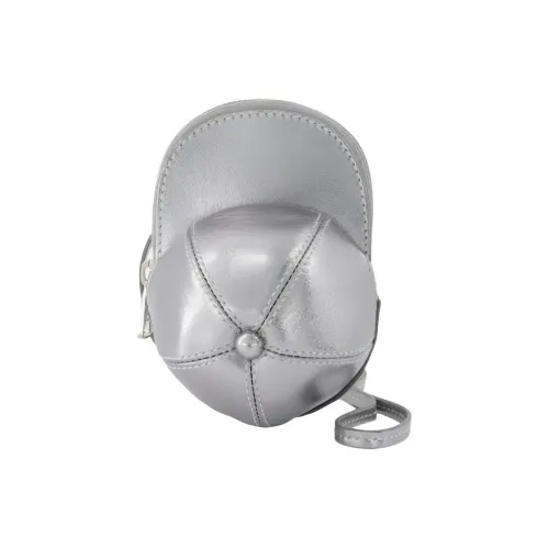 JW Anderson Коровья кожа Сумка через плечо Маленькая Унисекс Серебряная