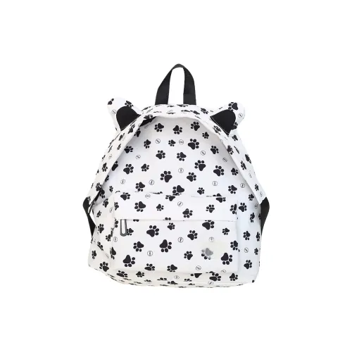 NANXIAOXIANG Нейлон Рюкзак Унисекс Звездный Серый Корова С принтом Черный Палец Colorful Палец Гороховый Узор