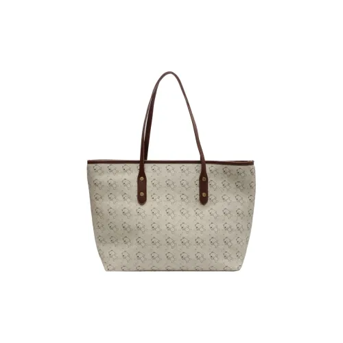 CREAM BEAR ПУ (полиуретан) Сумка-тоут Сумка через плечо Женская