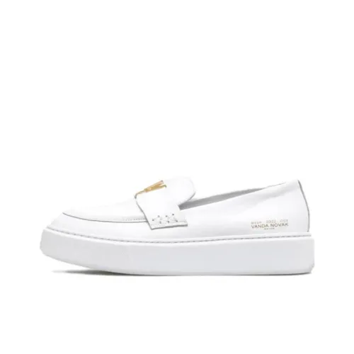 VANDA NOVAK KAYLA Лоферы 2 см Женские Белые