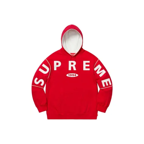 Supreme FW19 Толстовка Унисекс Красный